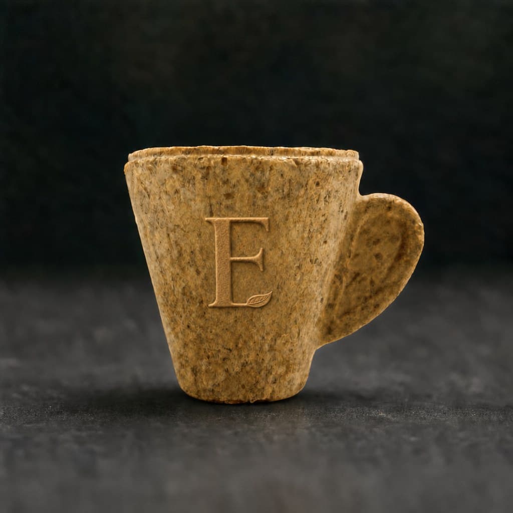 Taza comestible Ecotaza registrada